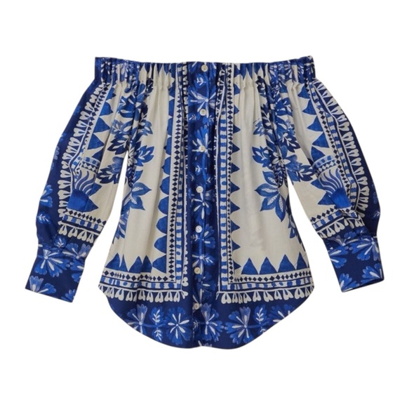 NWT FARM Rio Flora Tapestry Dress Size S - Picture 4 of 9